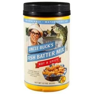 Uncle Buck's Hot & Spicy Fish Batter Mix - 22oz